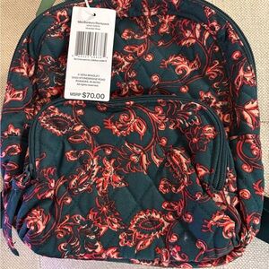 NWT Vera Bradley Victorian Vines Mini Banbury Backpack